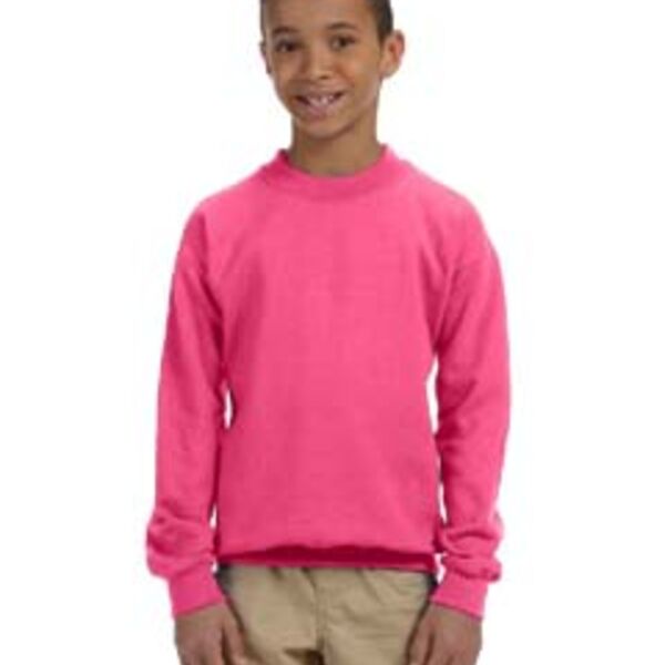 Gildan Youth 50/50 Fleece Crewneck Sweatshirt Thumbnail