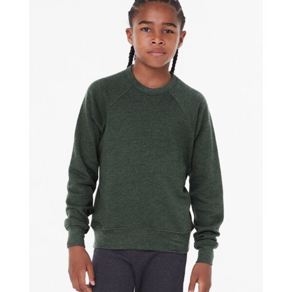 Bella + Canvas Youth Sponge Fleece Sweatshirt Thumbnail